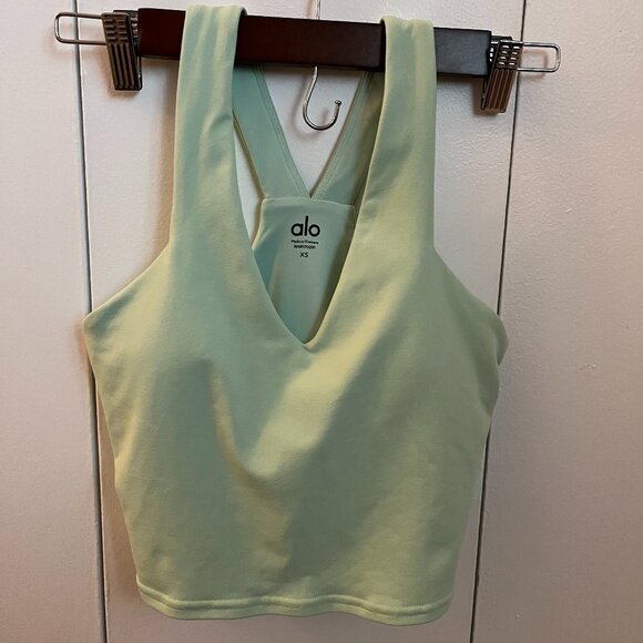 Airbrush Real Bra Tank In Spearmint - Picture 1 of 3